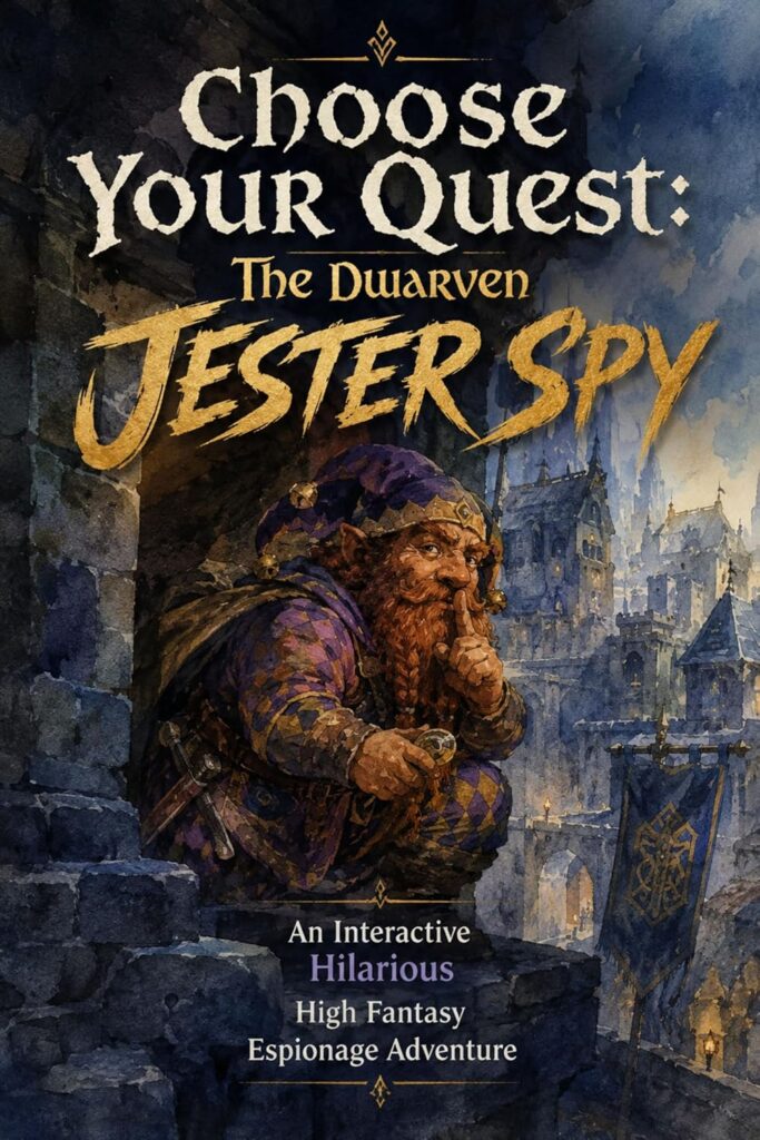 choose your quest the dwarven jester spy