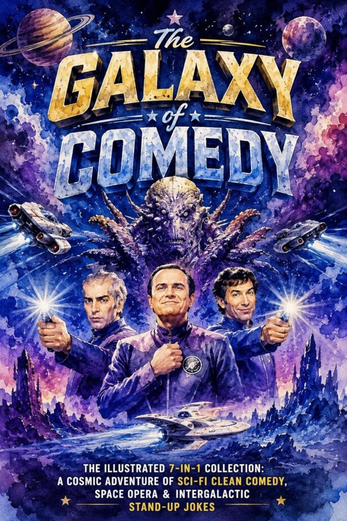 The Galaxy of Comedy: The Illustrated Books 1-7: The Complete Space Exploration Collection (The Galaxy of Comedy: A Hilarious Space Adventure Book 8)