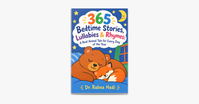 365 Bedtime Stories, Lullabies & Rhymes book cover by Dr. Rabea Hadi